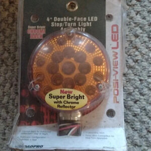 4" Double Face LED Stop/Turn Light Assembly